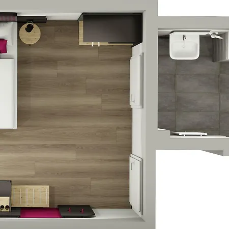 Hotel Smarty Dom - Boardinghouse - Kontaktloser Self Check-in 3*