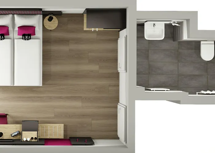 Отель Smarty Dom - Boardinghouse - Kontaktloser Self Check-in 3*